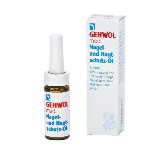 Gehwol med olje za zaščito nohtov in kože, 15 ml