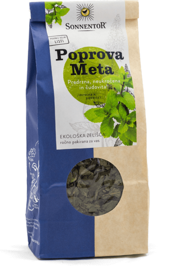 Bio čaj poprova meta Sonnentor, 50 g