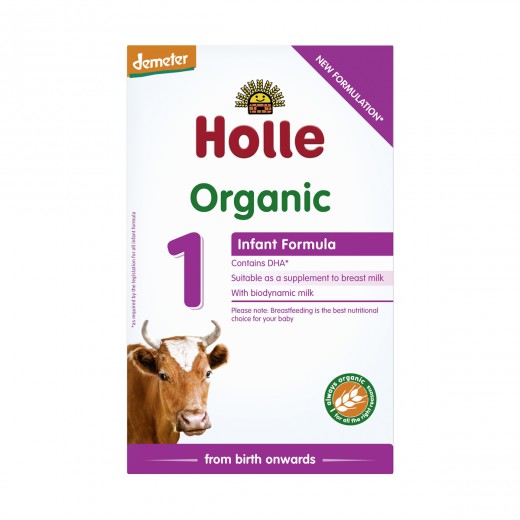 Bio začetno mleko v prahu 1 od 1. stekleničke (Demeter) Holle, 400 g