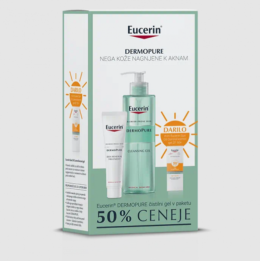Eucerin DermoPure set za nego kože