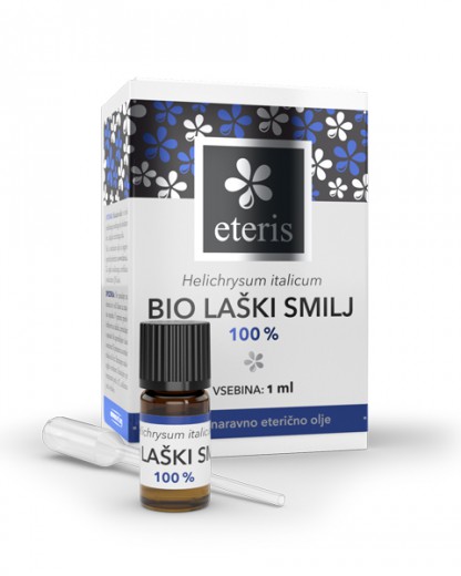 Laški smilj, bio eterično olje Eteris, 1 ml 