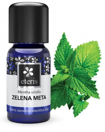 Zelena meta, eterično olje Eteris, 10 ml