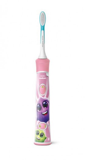 Sonicare HX6352/42 zobna ščetka ForKids, Bluetooth, roza