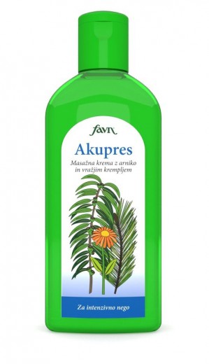 Akupres, masažna krema, Favn, 250 ml 