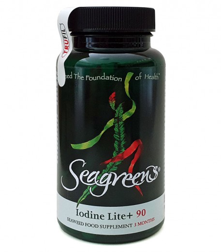 Seagreens morske alge, jod lite plus, bio, 90 kapsul