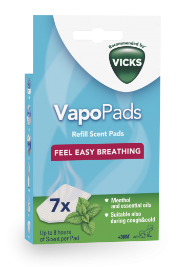 VICKS VapoPads vložki mentol 7 kom. VH7V1