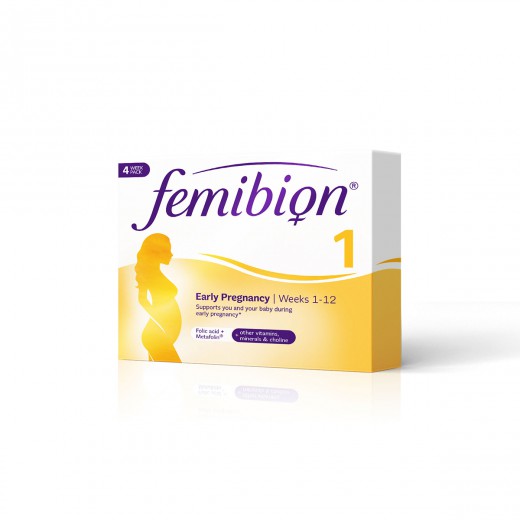 FEMIBION 1 – Načrtovanje in nosečnost do 12.tedna, 28 tab