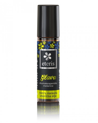 Glava, aromaterapevtska mešanica, 10 ml