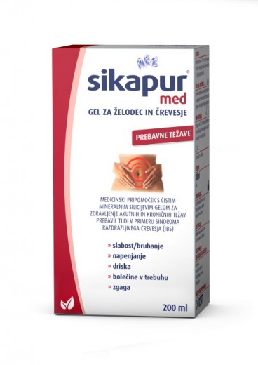 Sikapur med, gel za želodec in črevesje (200 ml)