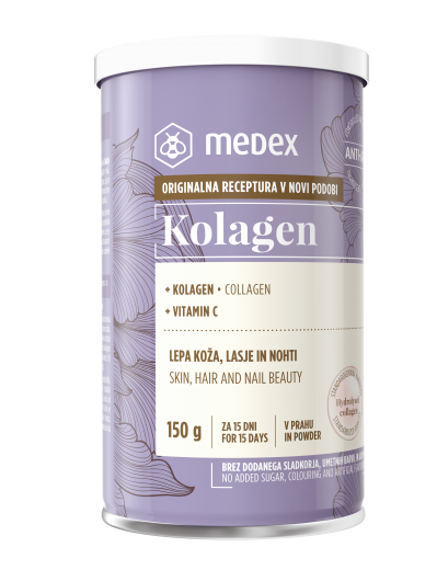 Medex, kolagen v prahu z vitaminom C, 150 g