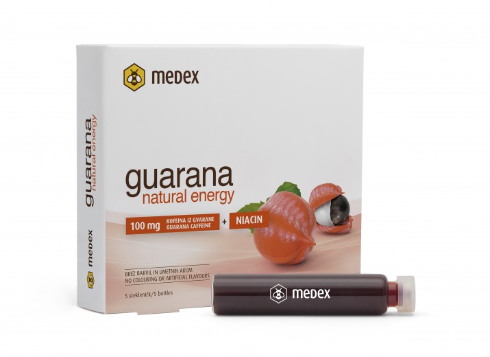 Guarana natural energy Medex, 5 x 9 ml