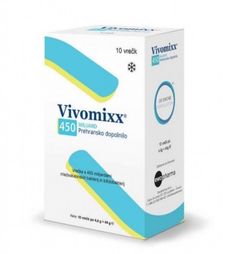 Vivomixx prašek 10 vrečk po 4,4 g praška