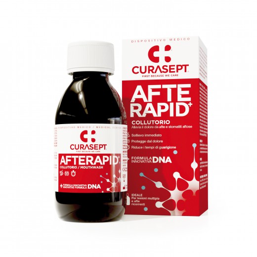 Curasept Afterapid DNA ustna voda, 125 mL