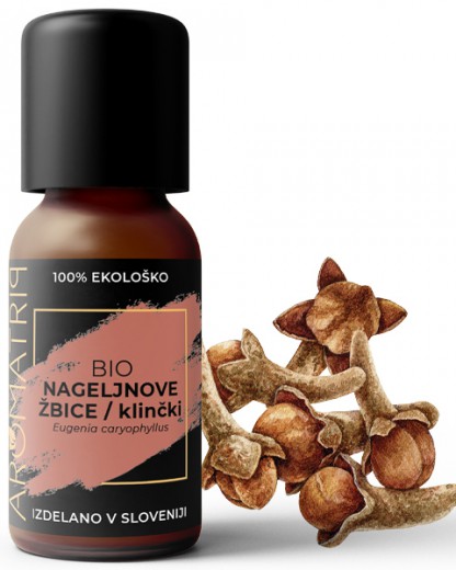 NAGELJNOVE ŽBICE (klinčki) – BIO eterično olje AROMATRIP® 15 ml