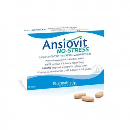 Ansiovit No-Stress, 30 tablet