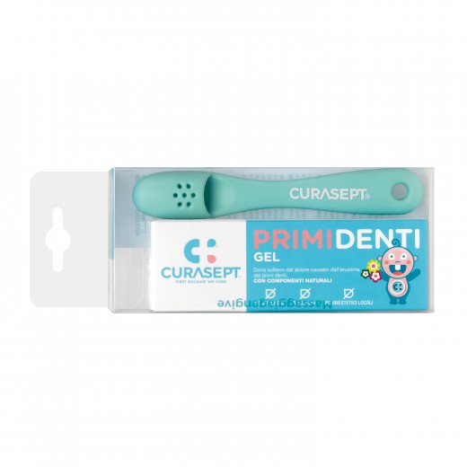 Curasept Primi Denti gel z naprstnikom, 20 mL