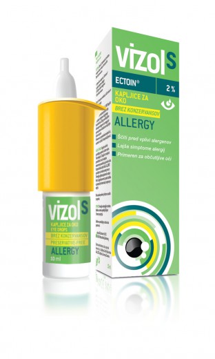 Vizol S Allergy, kapljice za oko, 10 ml