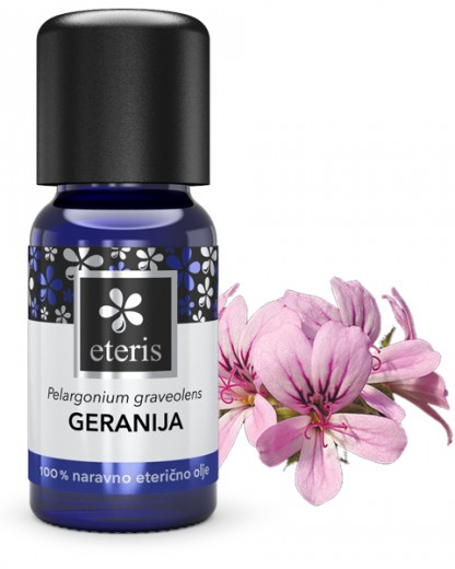 Geranija, eterično olje Eteris, 10 ml