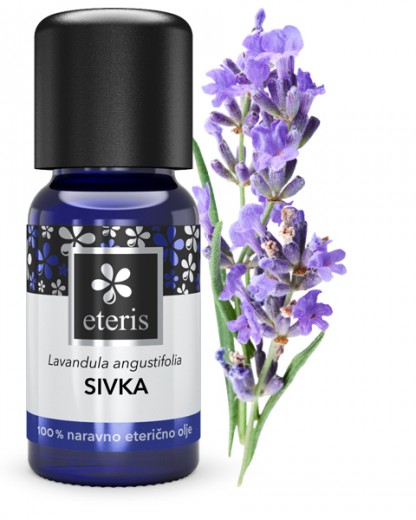 Eteris, Sivka, eterično olje, 10 ml