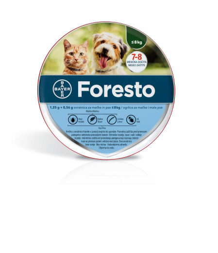 Foresto 1.25+0.56G ovratnica do 8kg