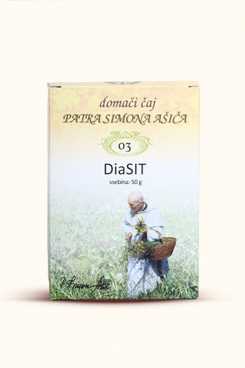 Čajna mešanica DiaSIT patra Simona Ašiča (03), 50 g