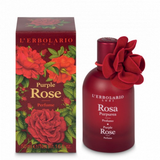 L'Erbolario, Rosa Purpurea Profumo Parfum, 50 ml