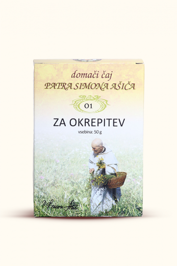 Čajna mešanica ZA OKREPITEV patra Simona Ašiča (01), 50 g