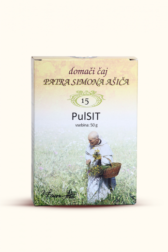 Čajna mešanica PulSIT patra Simona Ašiča (15), 50 g