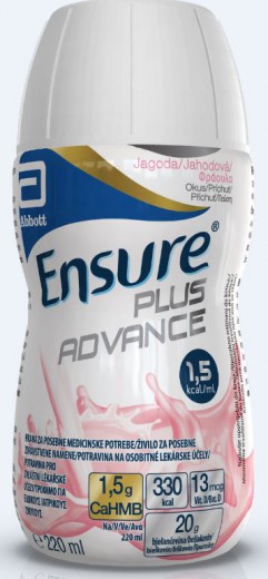 Ensure Plus Advance Jagoda, 4 x 220 ml