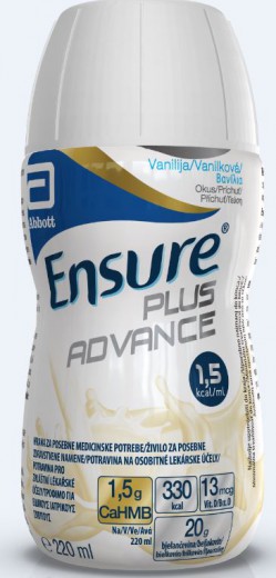 Ensure Plus Advance Vanilija, 4 x 220 ml