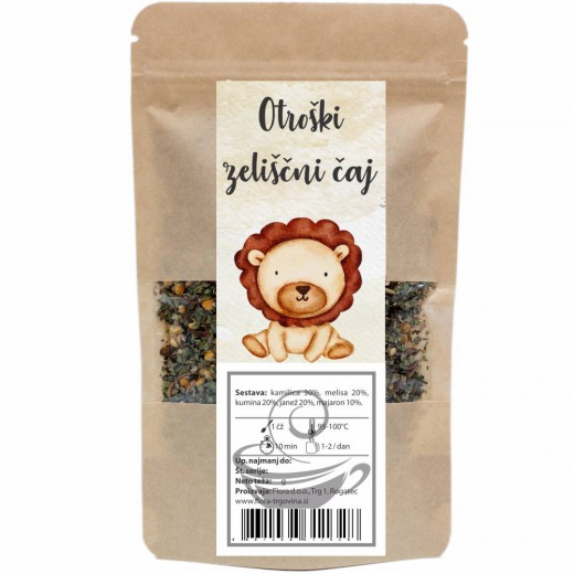 Otroški zeliščni čaj Flora, 30g
