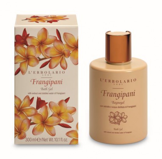 L'Erbolario, Frangipani, Kopel, gel za prhanje, 300 ml