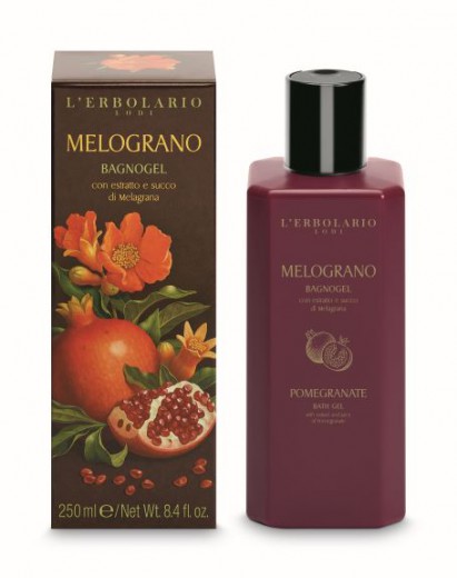 L'Erbolario, Melograno, Kopel, gel za prhanje, 250 ml