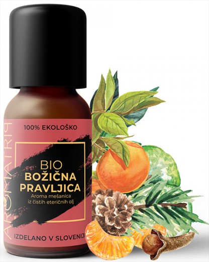 BOŽIČNA PRAVLJICA – BIO mešanica eteričnih olj 15 ml