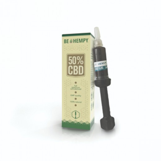 50% CBD pasta Be hempy, 5 ml