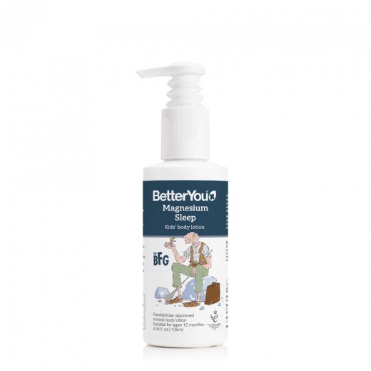 BetterYou, Magnezijev losjon Sleep Kids, 135 ml