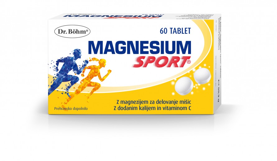 Dr. Böhm, magnesium sport, 60 tablet