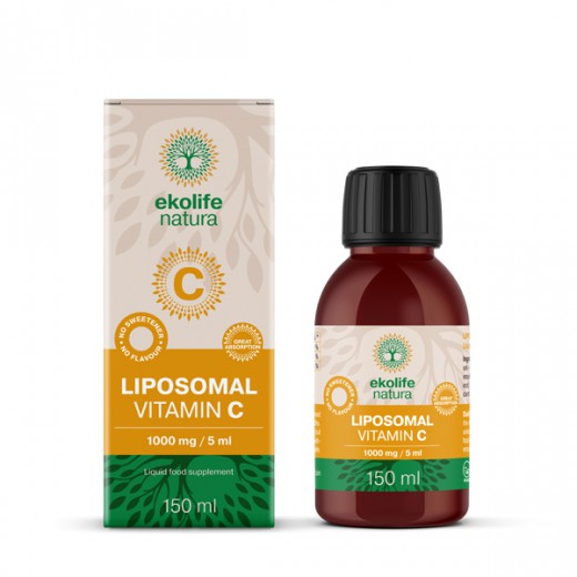 Ekolife natura, liposomski vitamin C 1000 mg, 150 ml