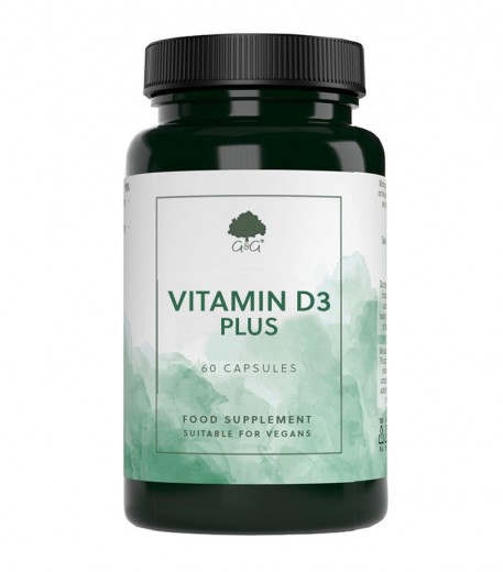 Vitamin D3 Plus 4000iu z vitaminom K2 MK-7 in C, 60 kapsul