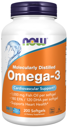 OMEGA-3, 1000 mg koncentrat ribjega olja, 200 mehkih kapsul