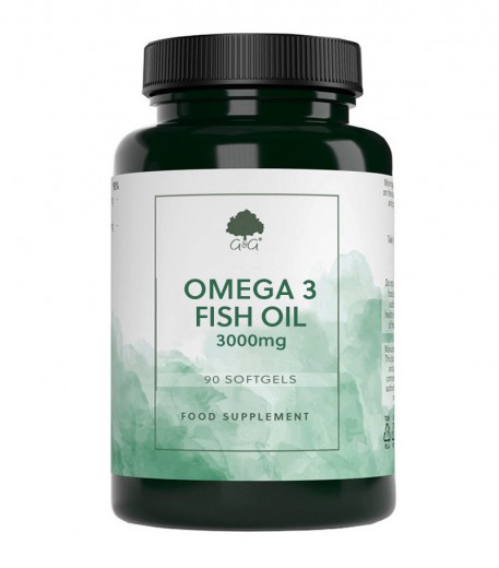 G&G Omega 3, Ribje olje 3000 mg, 90 kapsul