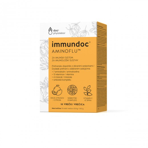 immundoc® AMINOFLUTM 10 vrečk