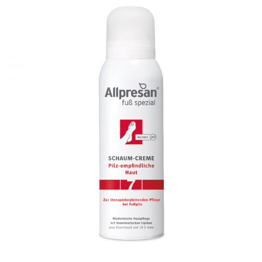 Glivična okužba kože Allpresan 7, kremna pena, 125 ml
