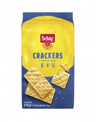 Krekerji brez glutena, Schar, 210 g