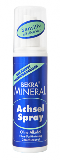 Bekra® mineralni dezodorant v spreju sensitive z Aloe Vero 100ml