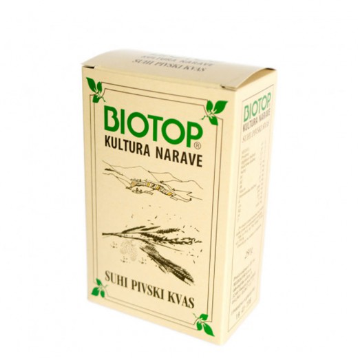 Biotop suhi pivski kvas v prahu, 250 g