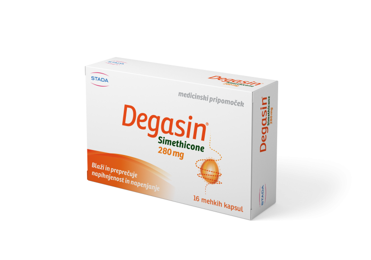 Degasin, 16 mehkih kapsul