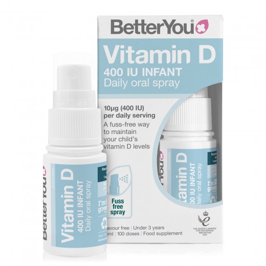 DLux Infant – ustno pršilo prehransko dopolnilo z vitaminom D – 400 i.e, 15 ml
