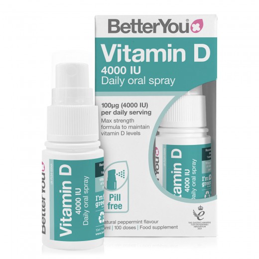 BetterYou, Vitamin D 4000, 15 ml