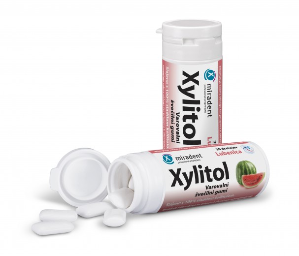 Xylitol zaščitni žvečilni gumi – Lubenica